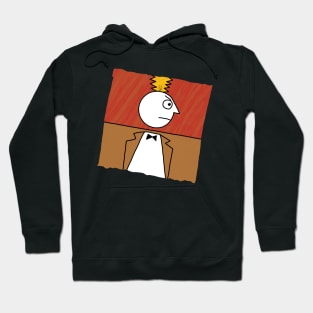 Angry Emotion Drawing Hoodie